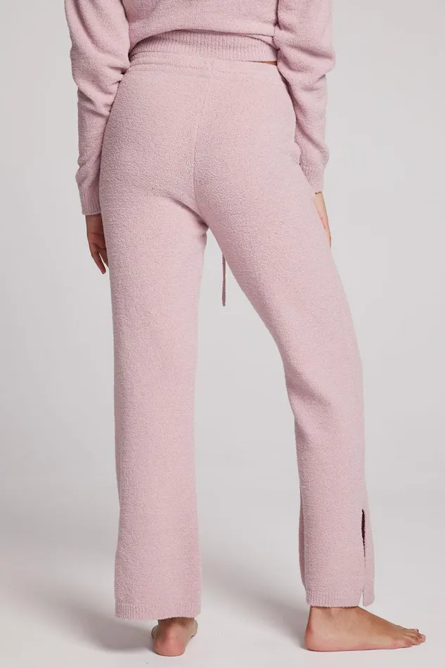 Womens Chaser Brand Loungewear Java Mauve Rose Joggers