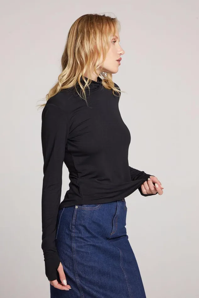 Womens Chaser Brand Loungewear Vicente Licorice Long Sleeve