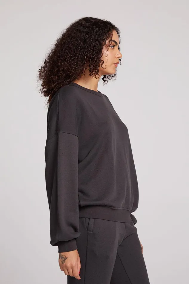 Womens Chaser Brand Tops Alonzo Licorice Pullover