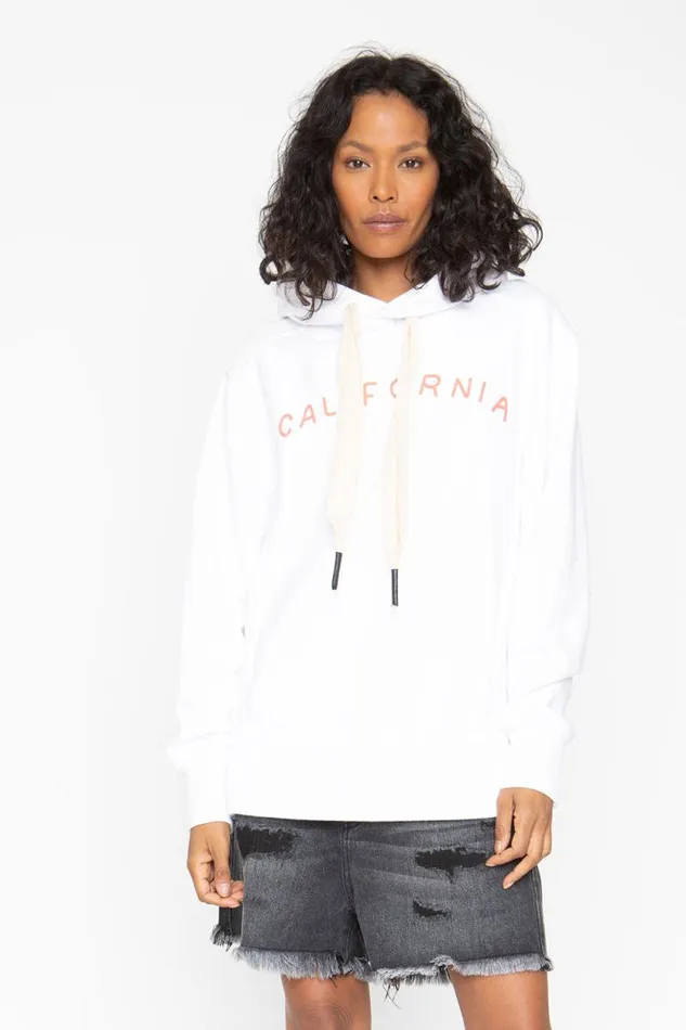 Womens Chaser Brand Tops California Oversized Pullover Hoodie