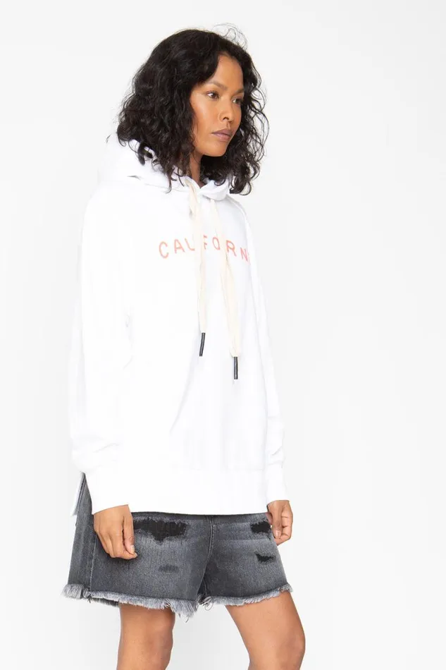 Womens Chaser Brand Tops California Oversized Pullover Hoodie
