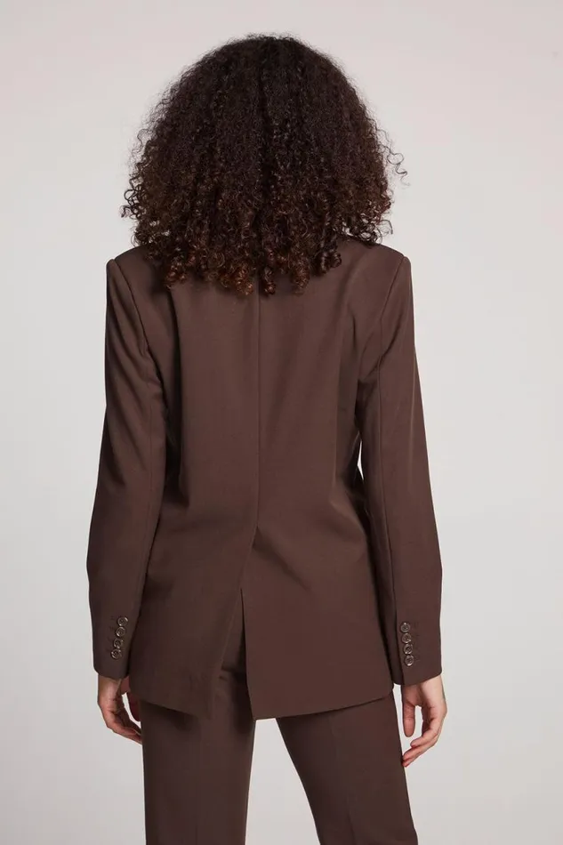 Womens Chaser Brand Tops Chalette Coco Brown Jacket