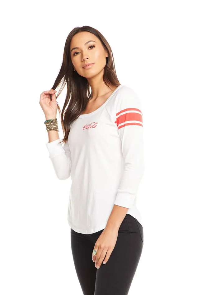Womens Chaser Brand Tops Coca Cola 8211 Collegiate Coke