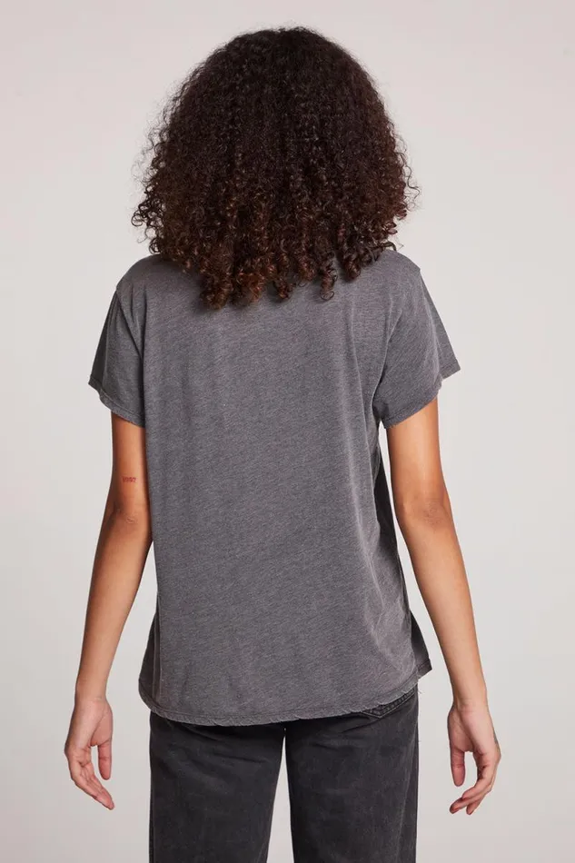 Womens Chaser Brand Tops Coca Cola Kiss Tee
