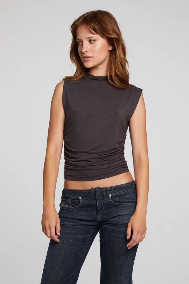 Womens Chaser Brand Tops Haileyy Chocolate Torte Tank Top