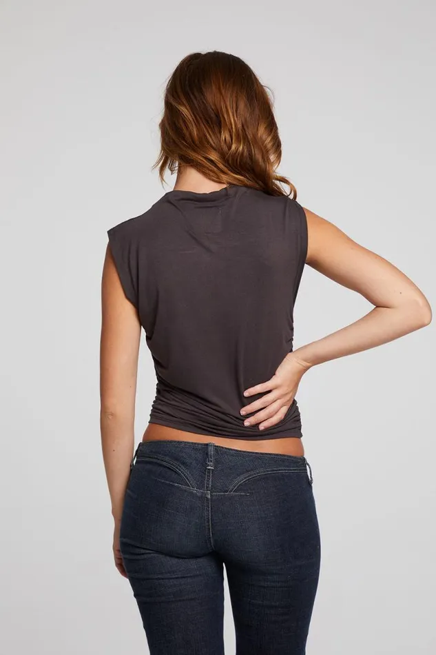 Womens Chaser Brand Tops Haileyy Chocolate Torte Tank Top