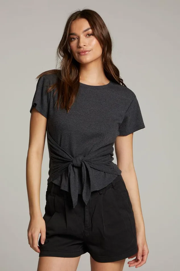 Womens Chaser Brand Tops Mia Black Top