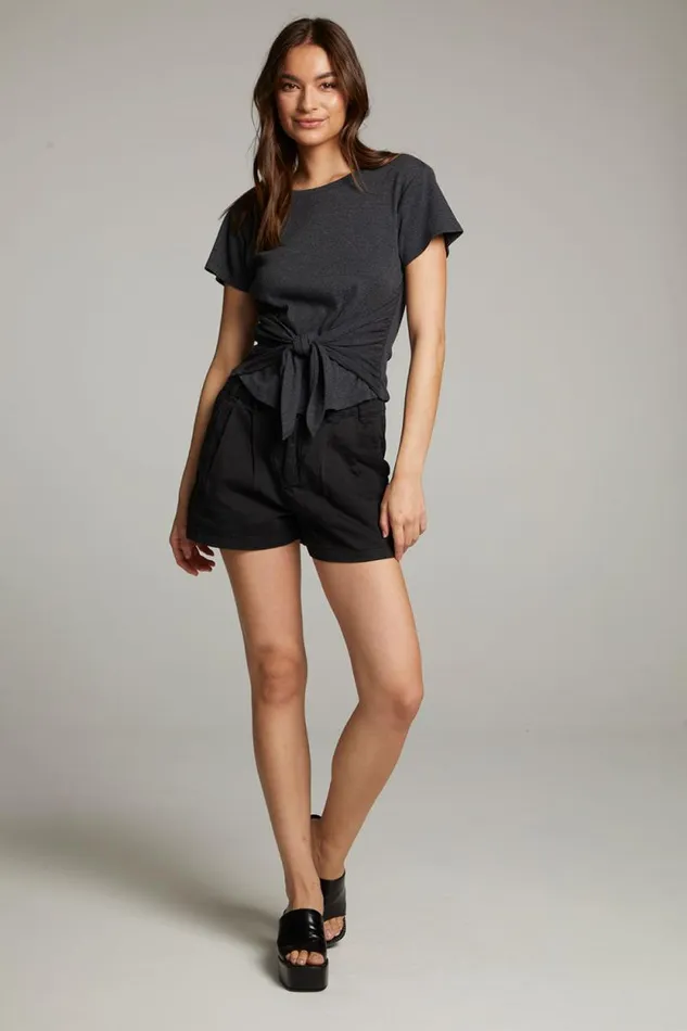 Womens Chaser Brand Tops Mia Black Top