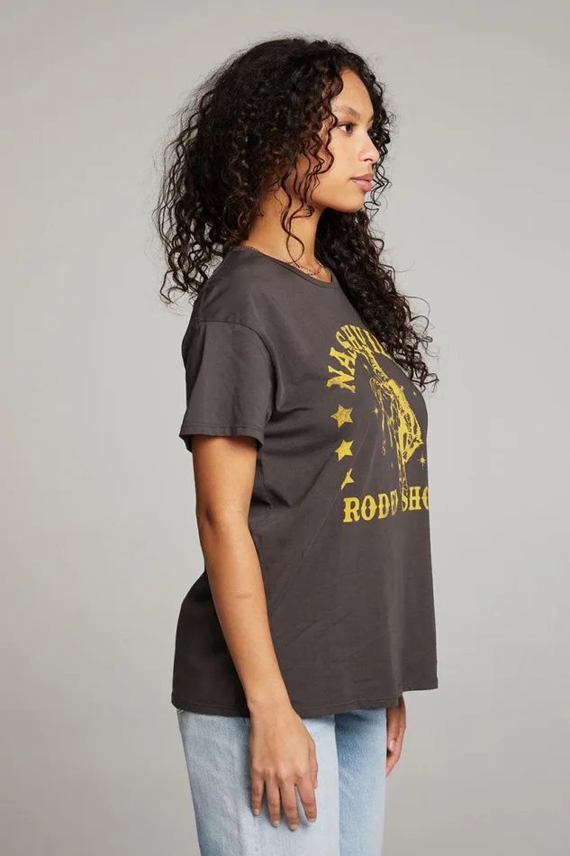 Womens Chaser Brand Tops Nashville Rodeo Tee