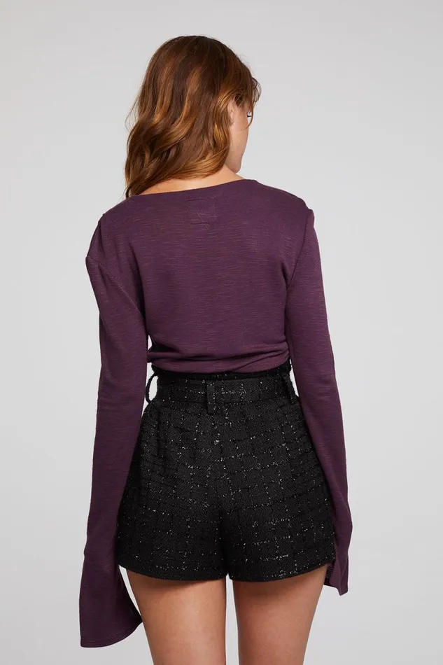 Womens Chaser Brand Tops Nyla Plum Perfect Blouse