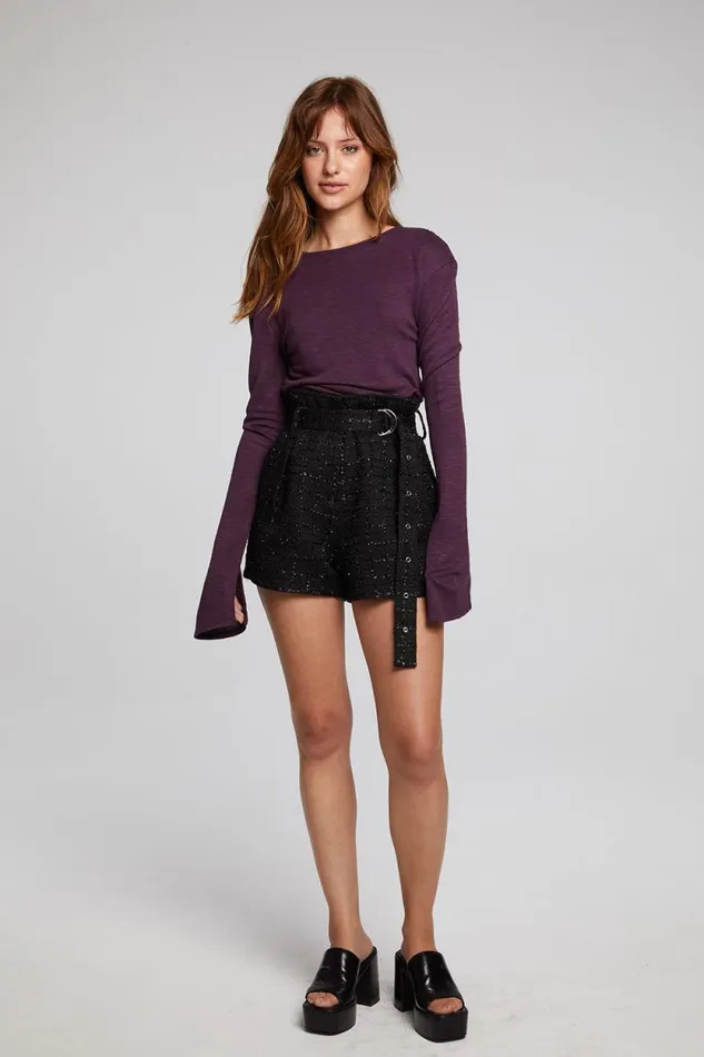 Womens Chaser Brand Tops Nyla Plum Perfect Blouse