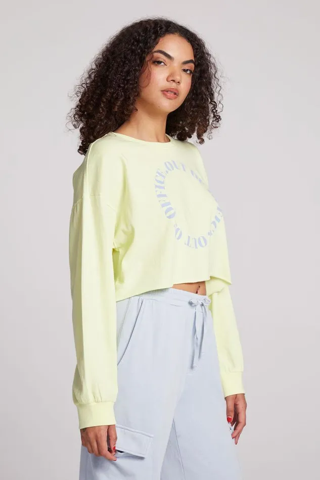 Womens Chaser Brand Tops Out Of Office Long Sleeve