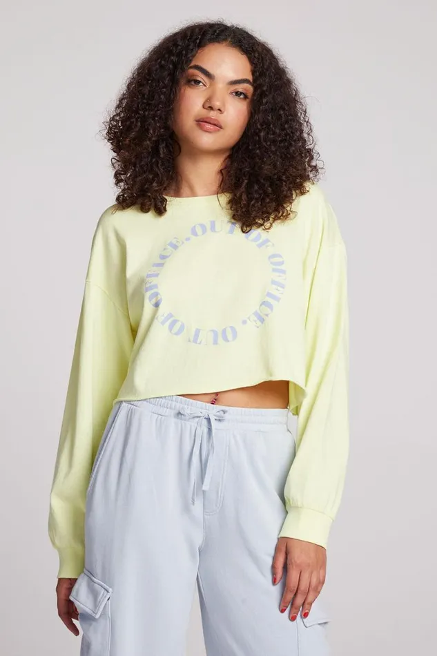 Womens Chaser Brand Tops Out Of Office Long Sleeve