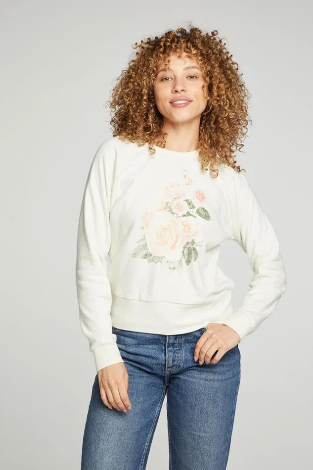 Womens Chaser Brand Tops Roses