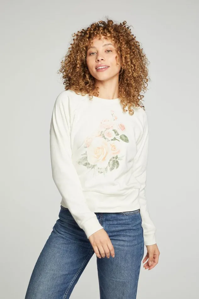 Womens Chaser Brand Tops Roses
