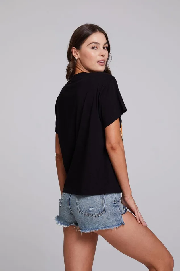Womens Chaser Brand Tops Santa Fe Crew Neck Tee