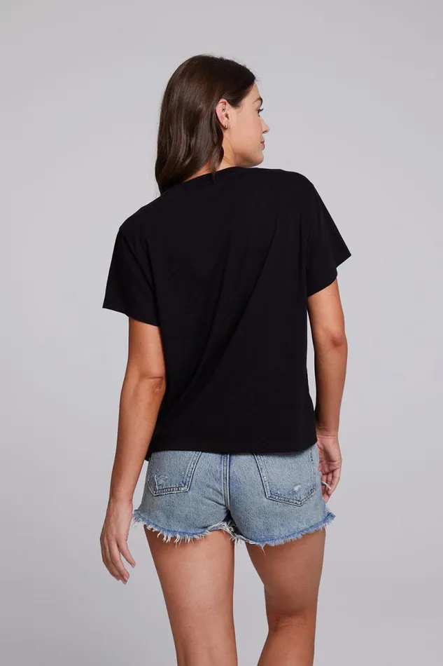 Womens Chaser Brand Tops Santa Fe Crew Neck Tee