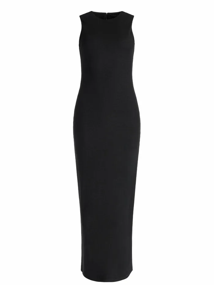Womens Dresses Alice Olivia Delora Sleeveless Maxi Dress Black