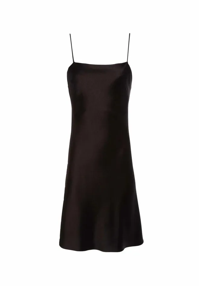 Womens Dresses Alice Olivia Harmony Mini Slip Dress Black