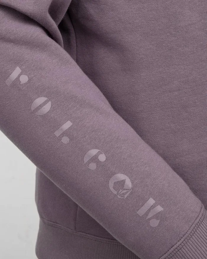 Womens Essential Crew Fleece 8211 Dusty Lavender Womens Volcom Layering