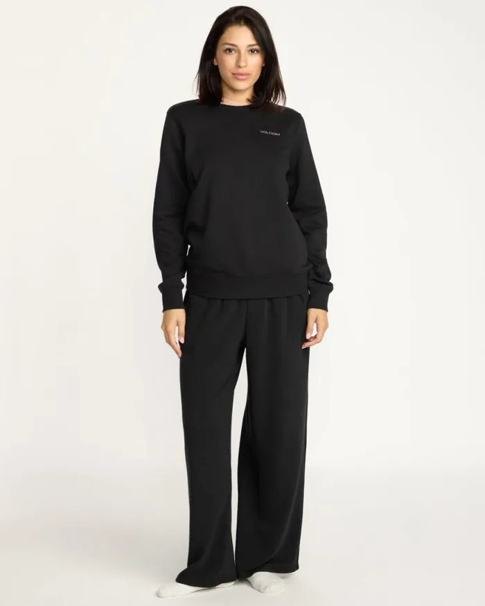Womens Frickin Classic Gift Set 8211 Black Combo Womens Volcom Hoodies and Sweatshirts