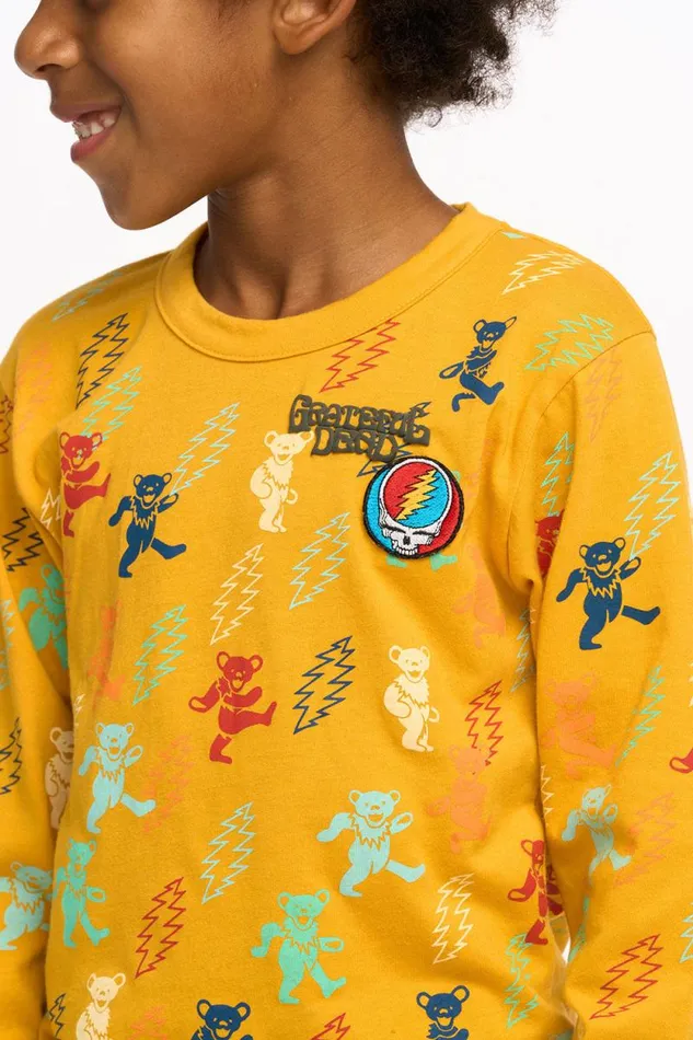 WomensKids Chaser Brand Music Grateful Dead 8211 Bolts and Bears