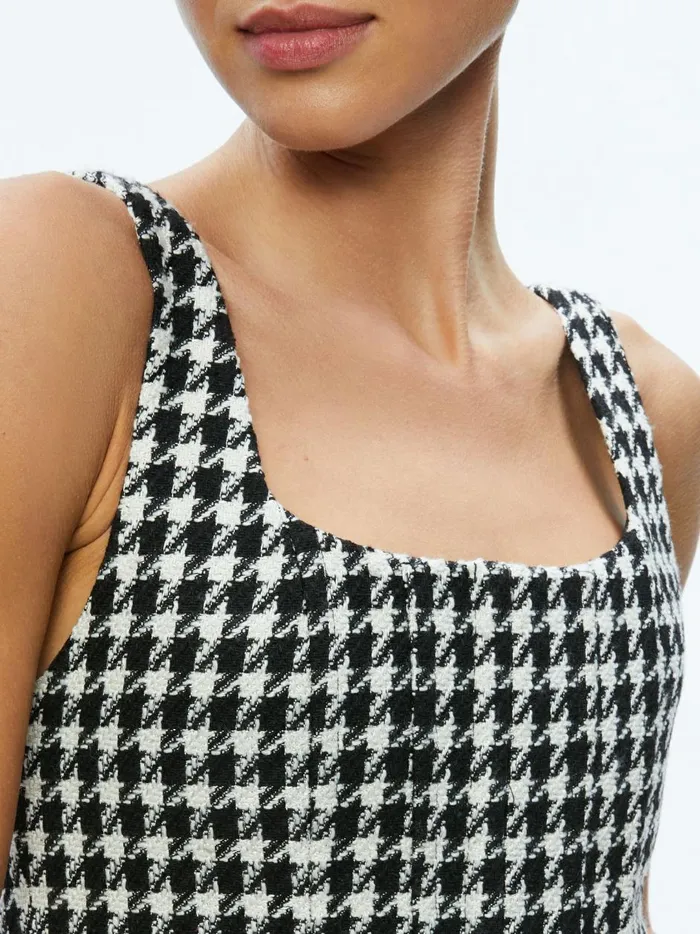 Womens Tops Alice Olivia Breslin Corset Top Blackoff White