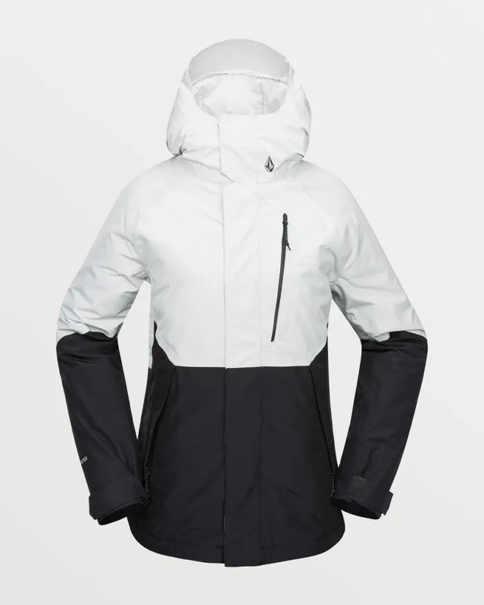 Womens VCo Aris Insulated Gore Jacket 8211 Cloud Grey Womens Volcom Jackets