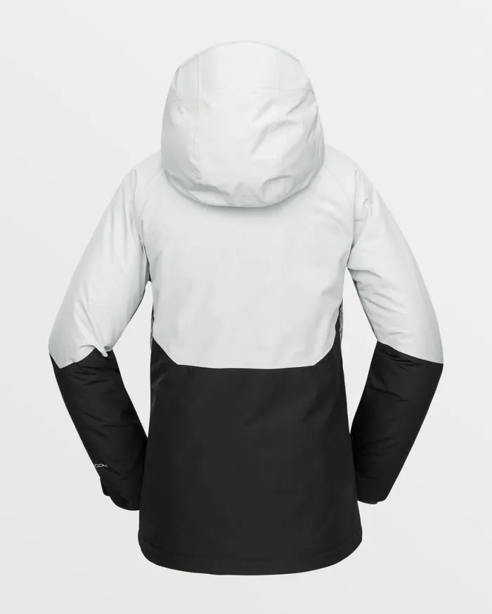 Womens VCo Aris Insulated Gore Jacket 8211 Cloud Grey Womens Volcom Jackets