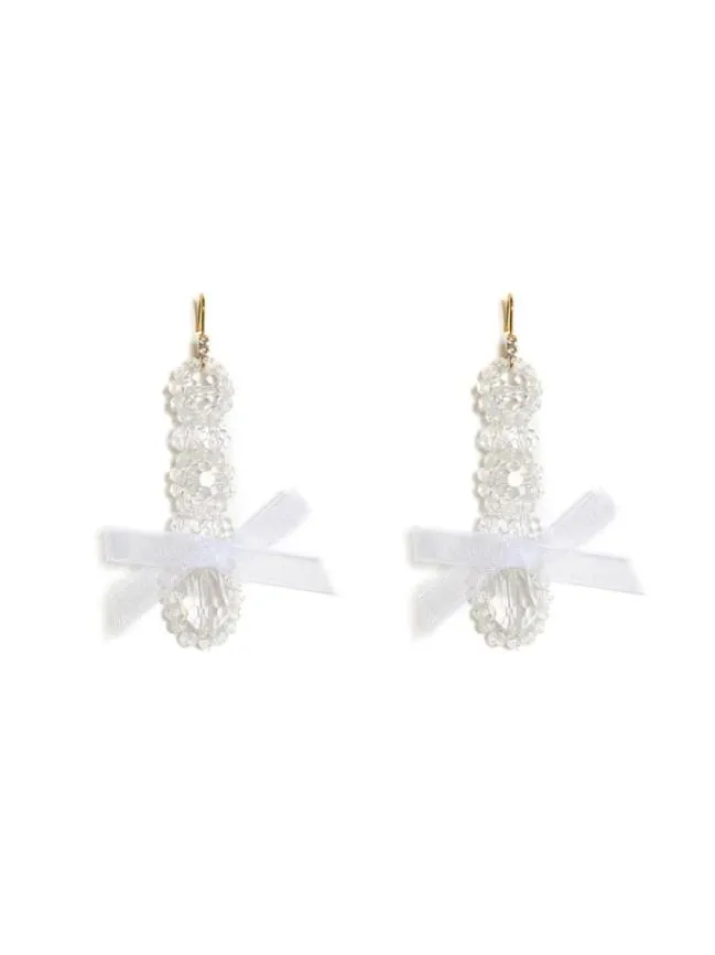 Womenswear DREAM Chantilly Bead Earrings Pearled Ivory Sister Jane Womenswear DREAM Chantilly Bead Earrings Pearled Ivory Sister Jane