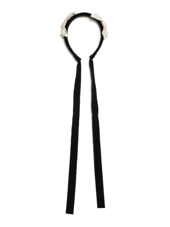 Womenswear DREAM Esme Bow Headband Ink Black Sister Jane Womenswear DREAM Esme Bow Headband Ink Black Sister Jane