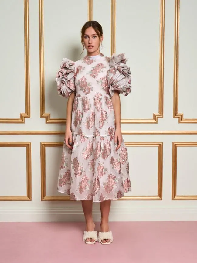 Womenswear DREAM Lucie Ruffle Sleeve Dress Lily Ivory Sister Jane Womenswear DREAM Lucie Ruffle Sleeve Dress Lily Ivory Sister Jane