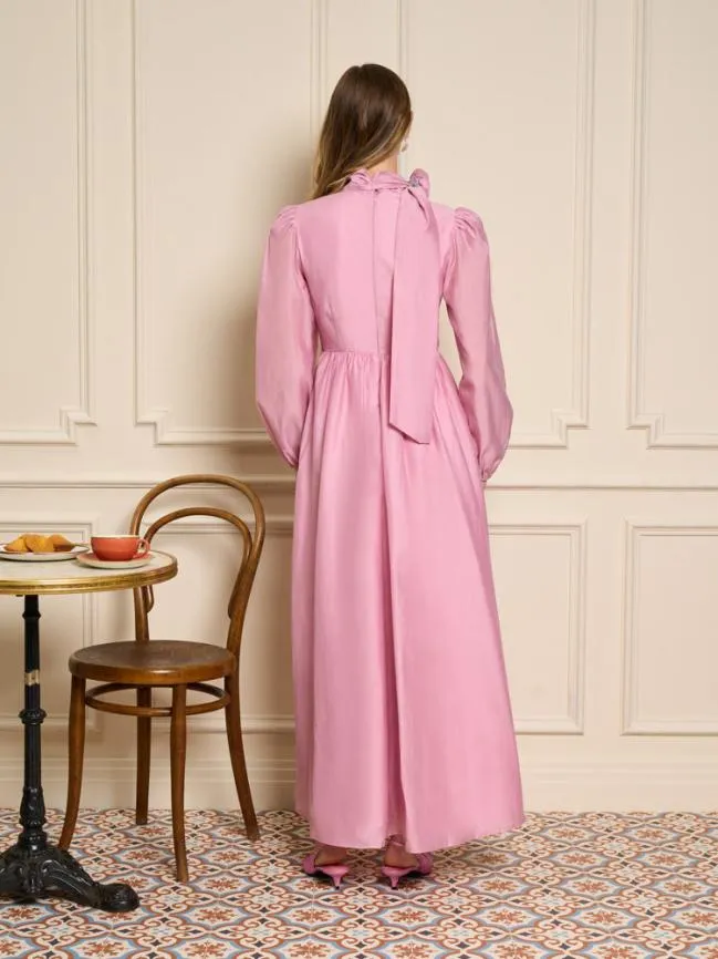 Womenswear Fille Flower Applique Dress Baby Pink Sister Jane Womenswear Fille Flower Applique Dress Baby Pink Sister Jane