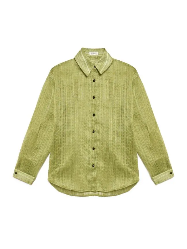 Womenswear Ghospell Della Oversized Shirt Olive Green Sister Jane Womenswear Ghospell Della Oversized Shirt Olive Green Sister Jane