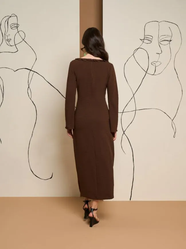 Womenswear Ghospell Jenna Midi Dress Black Cool Sister Jane Womenswear Ghospell Jenna Midi Dress Black Cool Sister Jane