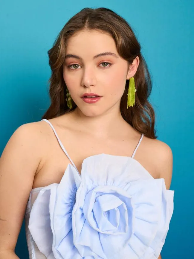 Womenswear Sea Peony Cami Top Pastel Blue Sister Jane Womenswear Sea Peony Cami Top Pastel Blue Sister Jane