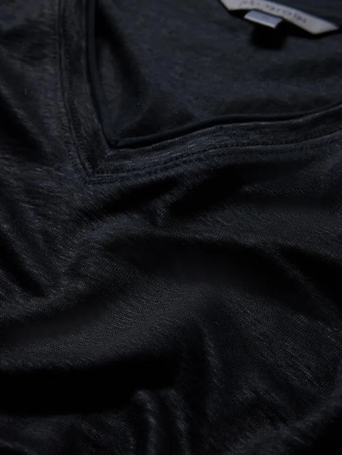 WOOSTER VNECK Black Men John Varvatos TShirts