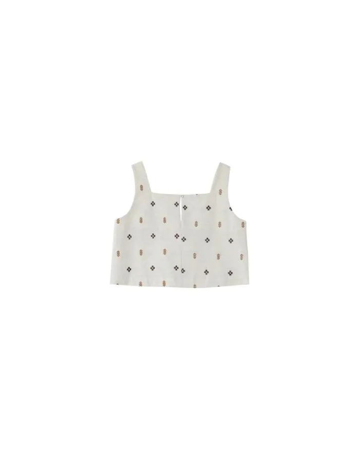 WOVEN TOP CAMEL MIA Shop Grace and Mila Tank Tops