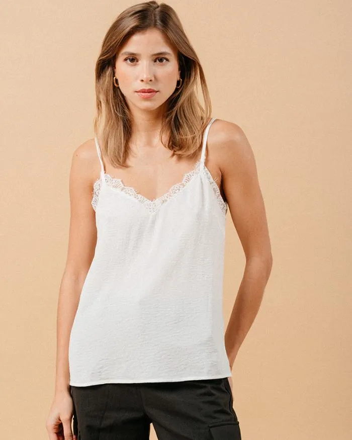 WOVEN TOP ECRU MARLETTE Shop Grace and Mila Caracos