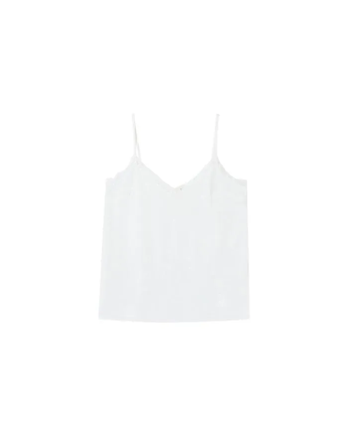 WOVEN TOP ECRU MARLETTE Shop Grace and Mila Caracos