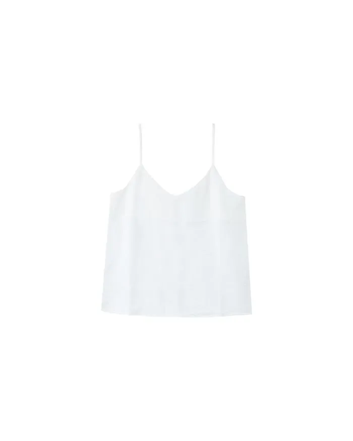 WOVEN TOP ECRU MISSY Shop Grace and Mila Tank Tops