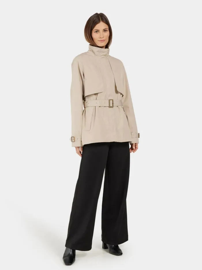 Yvonne Jacket Clay Beige Women Didriksons Trenchcoats Yvonne Jacket Clay Beige Women Didriksons Trenchcoats