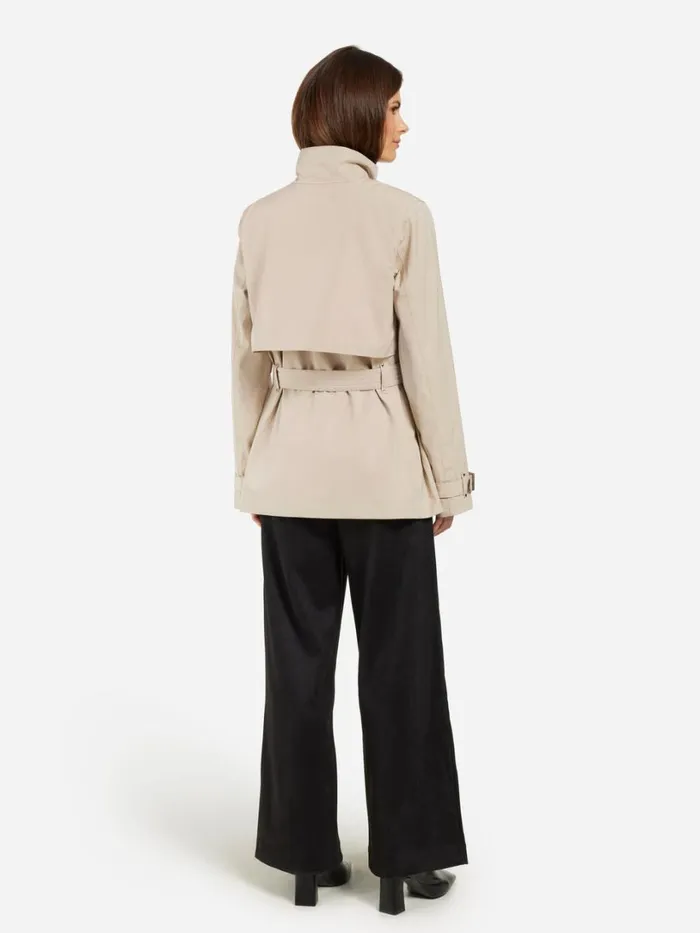 Yvonne Jacket Clay Beige Women Didriksons Trenchcoats Yvonne Jacket Clay Beige Women Didriksons Trenchcoats