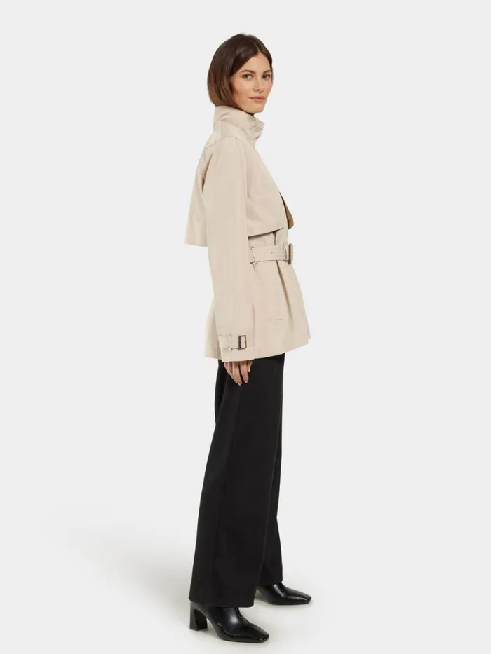Yvonne Jacket Clay Beige Women Didriksons Trenchcoats Yvonne Jacket Clay Beige Women Didriksons Trenchcoats