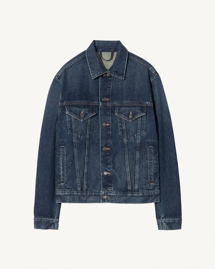 ZACHARY DENIM JACKET Simon Wash Men Nili Lotan Jackets and Coats