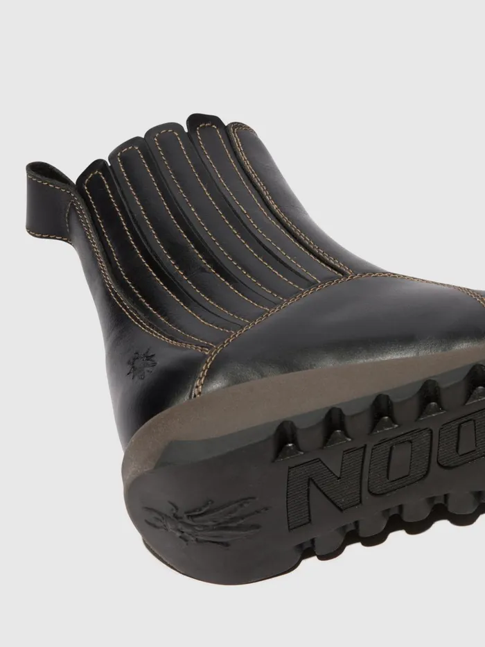 Zip Up Ankle Boots SUZY899FLY BLACK Women Fly London Ankle Boots
